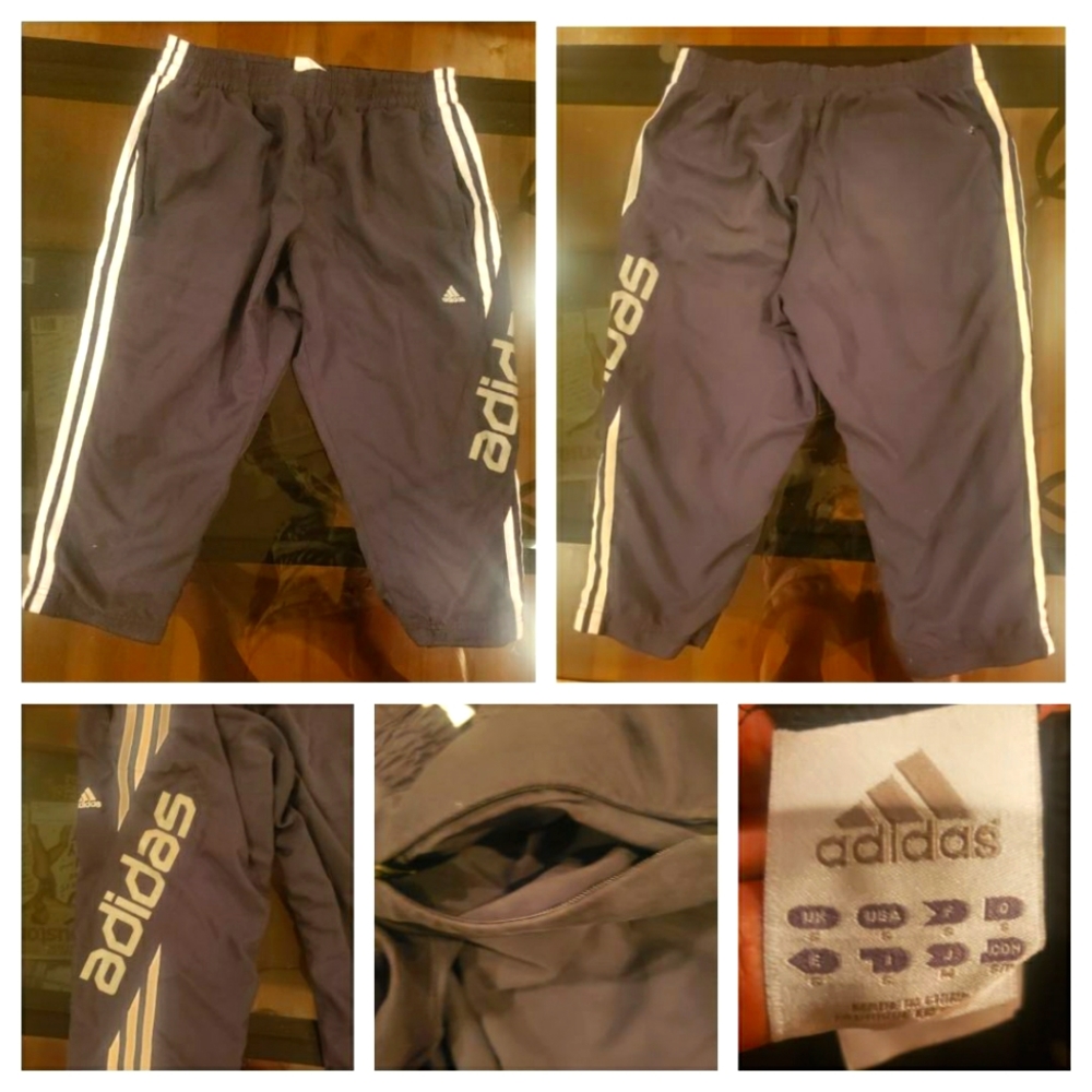 Adidas Womens Capri Workout Pants, Size 6